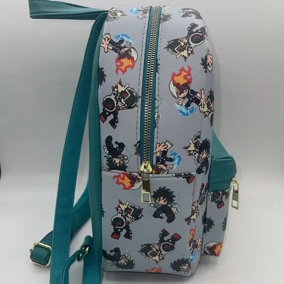 My‎ Hero Academia Chibi Character Mini Backpack Multicolor - Picture 6 of 8